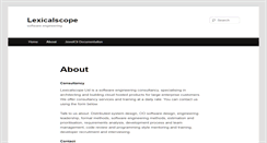 Desktop Screenshot of lexicalscope.com